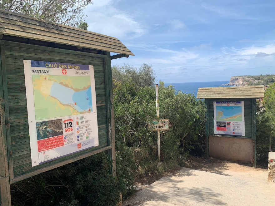 Wandern auf Mallorca Von der Cala Almunia zu Calo des Marmols 21