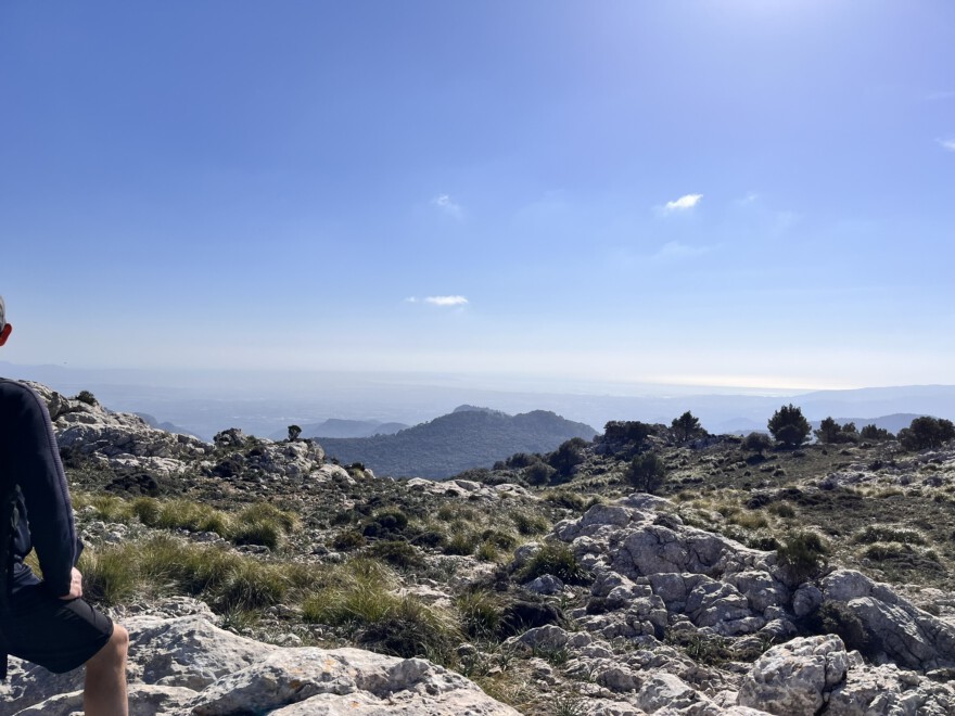 Auf dem Caragoli und Aussicht (2)